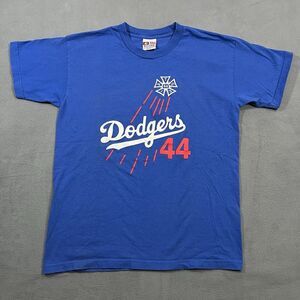 IATSE Local‎ 44 Los Angeles Dodgers Night T Shirt Size Large Blue Hollywood USA